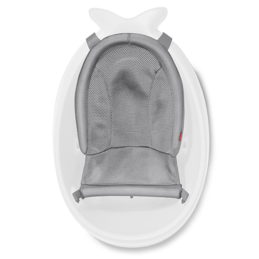 Skip Hop - Baby bath with ergonomic mat MOBY 3 white