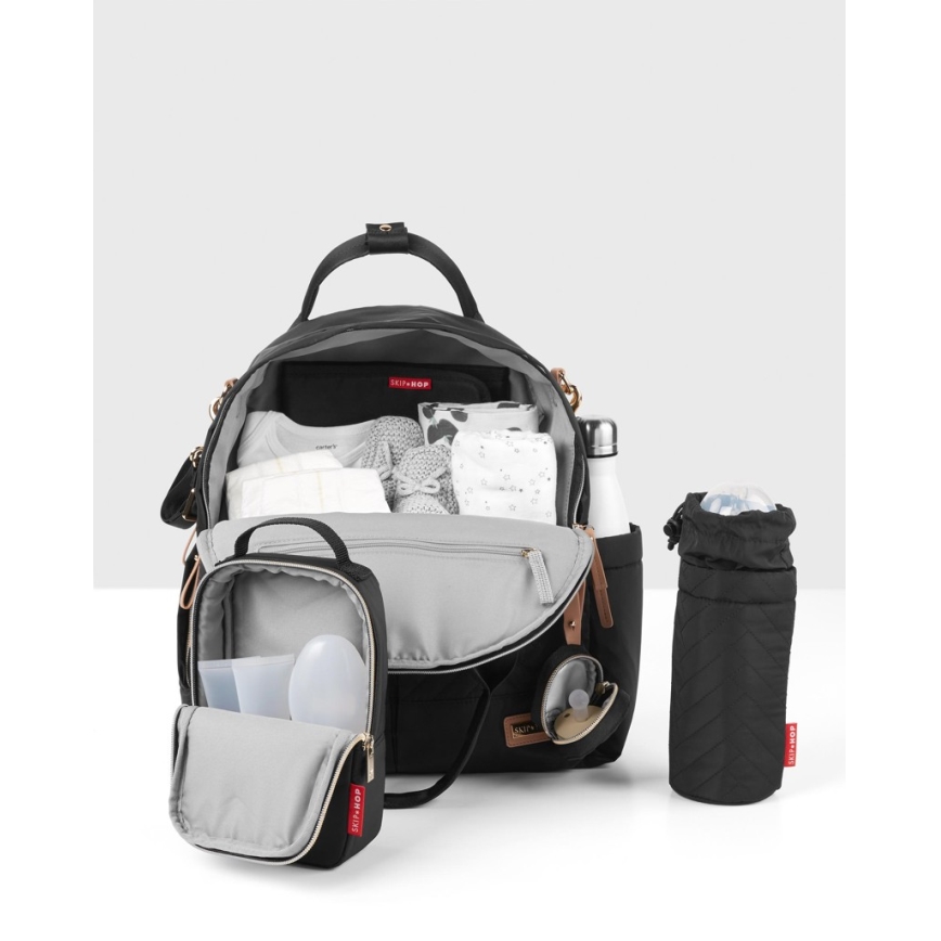 Skip Hop - Changing backpack for stroller 6in1 SUITE SET black