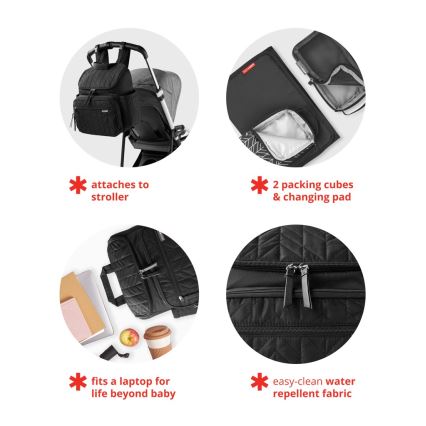 Skip Hop - Changing backpack for stroller FORMA Chocolate