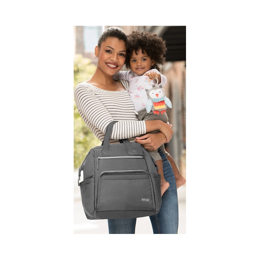 Skip Hop - Changing backpack for stroller MAINFRAME Charcoal