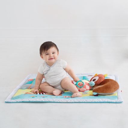 Skip Hop - Children's blanket for playing CAMPING CUBS