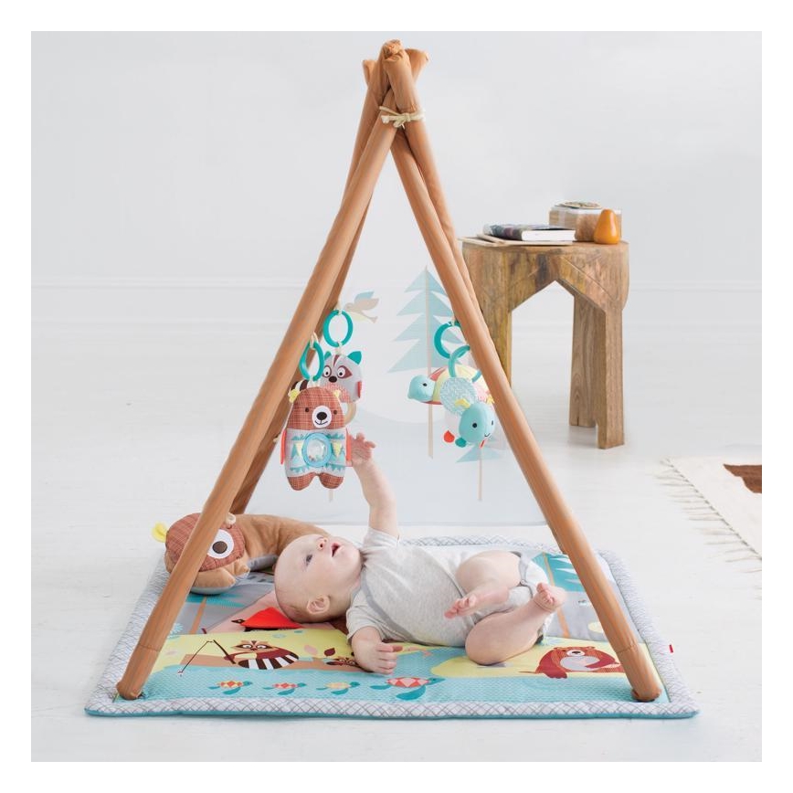 Skip Hop - Children's blanket for playing CAMPING CUBS