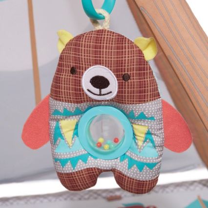 Skip Hop - Children's blanket for playing CAMPING CUBS