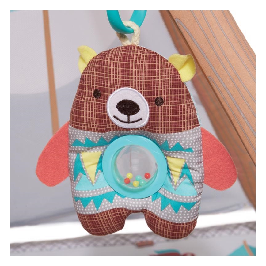 Skip Hop - Children's blanket for playing CAMPING CUBS