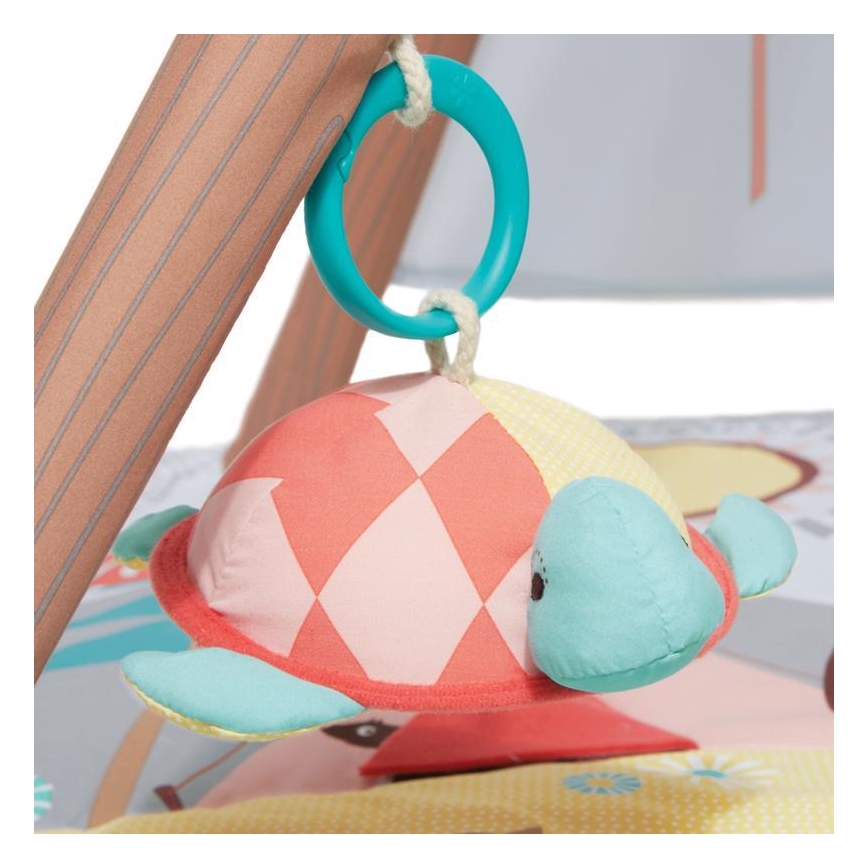 Skip Hop - Children's blanket for playing CAMPING CUBS