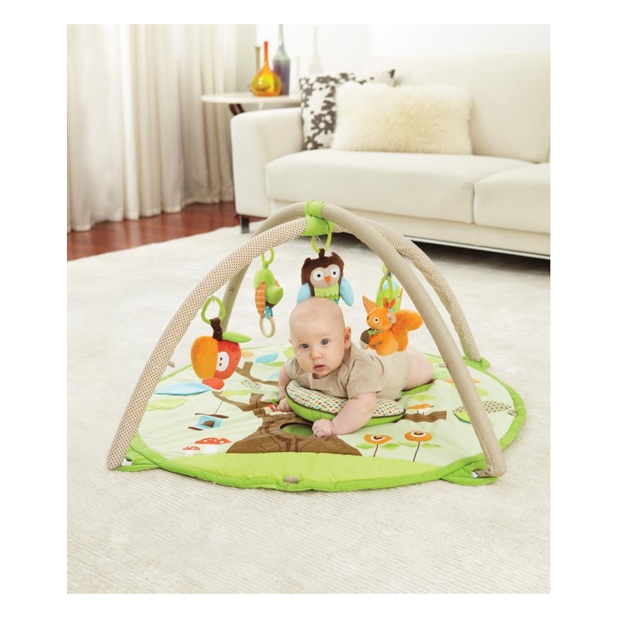 Skip Hop - Children's blanket for playing TREETOP FRIENDS