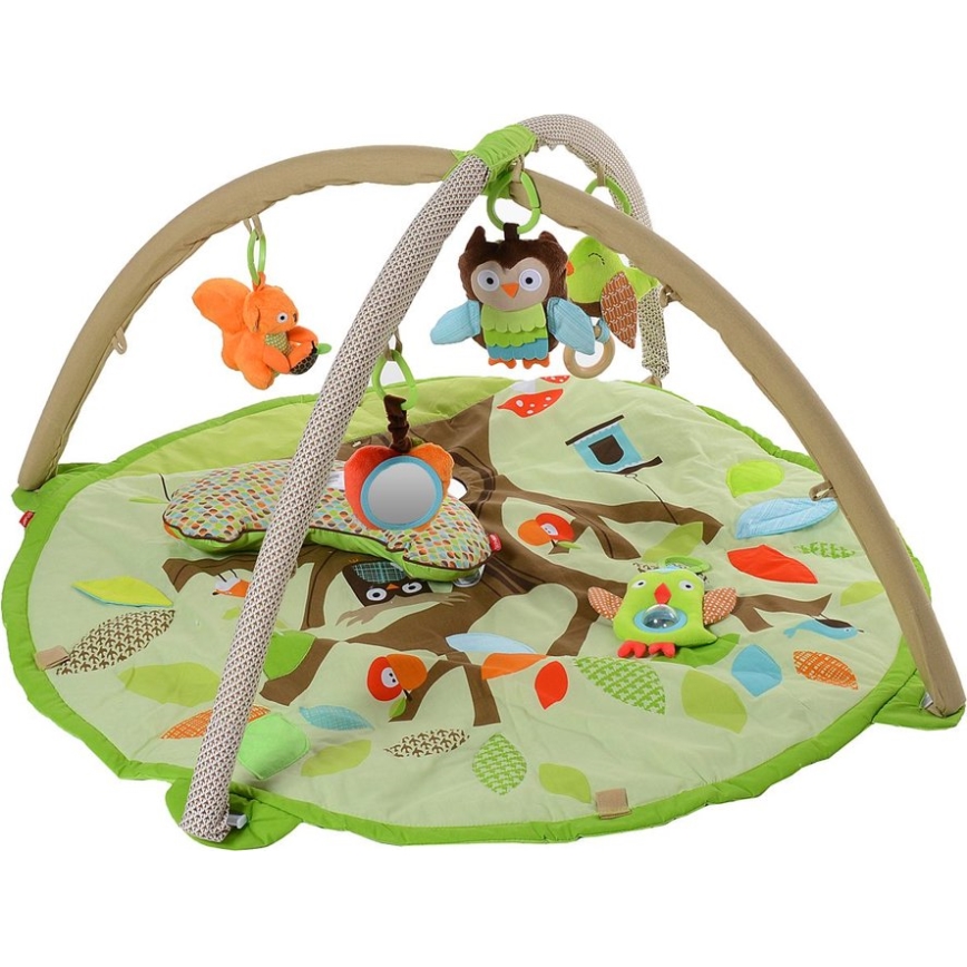 Skip Hop - Children's blanket for playing TREETOP FRIENDS