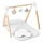 Skip Hop - Children's blanket for playing with a wooden trapeze LINING CLOUD