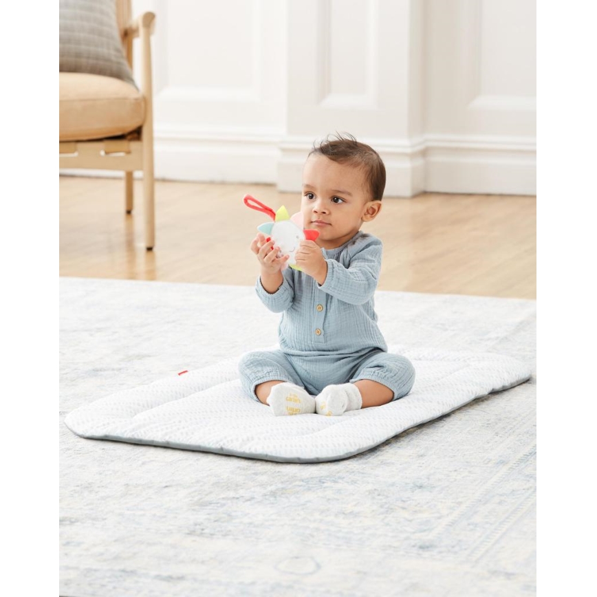 Skip Hop - Children's blanket for playing with a wooden trapeze LINING CLOUD