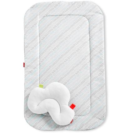 Skip Hop - Children's blanket for playing with a wooden trapeze LINING CLOUD