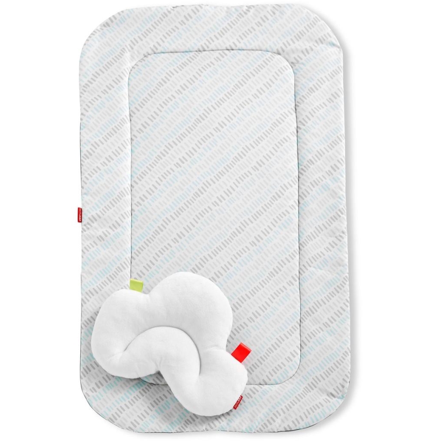 Skip Hop - Children's blanket for playing with a wooden trapeze LINING CLOUD