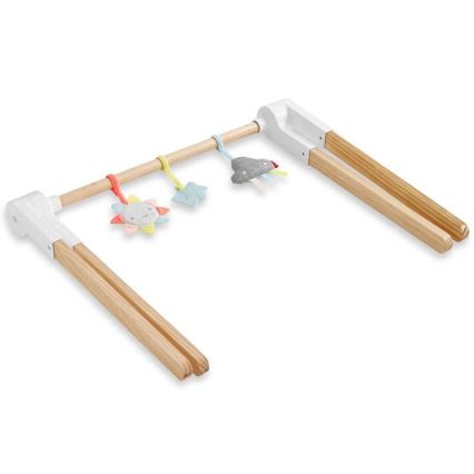 Skip Hop - Children's blanket for playing with a wooden trapeze LINING CLOUD