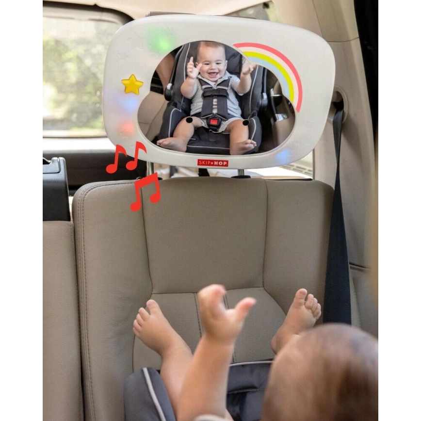 Skip Hop - Children's car rear-view mirror LINING CLOUD