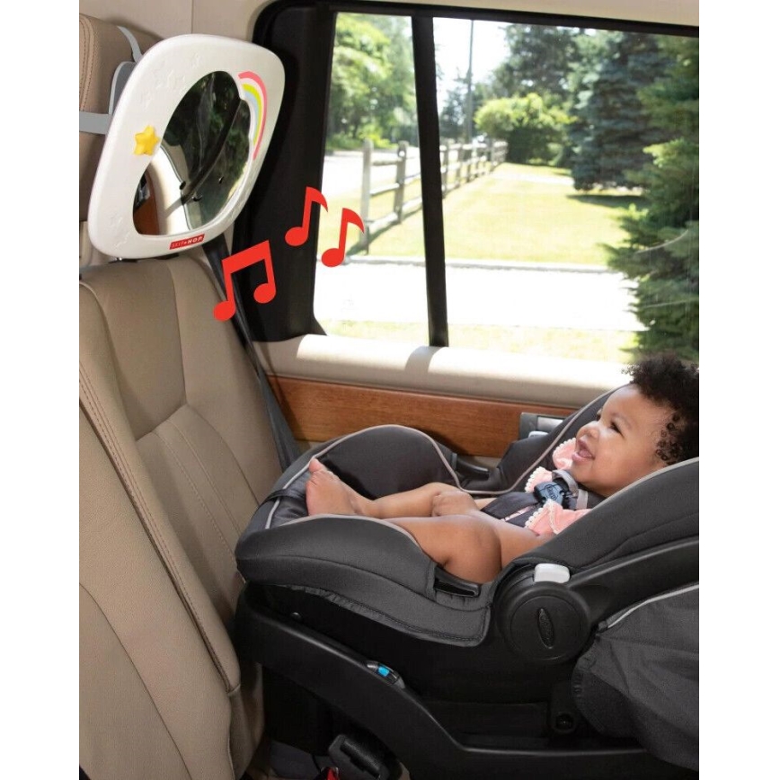 Skip Hop - Children's car rear-view mirror LINING CLOUD