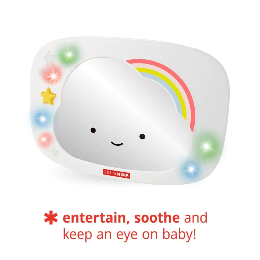 Skip Hop - Children's car rear-view mirror LINING CLOUD