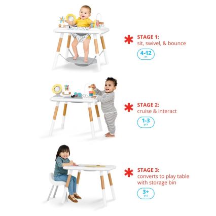 Skip Hop - Children's play center 3in1 DISCOVEROSITY 3xAAA