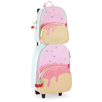 Skip Hop - Children's travel suitcase SPARK STYLE ice cream