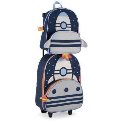 Skip Hop - Children's travel suitcase SPARK STYLE space rocket