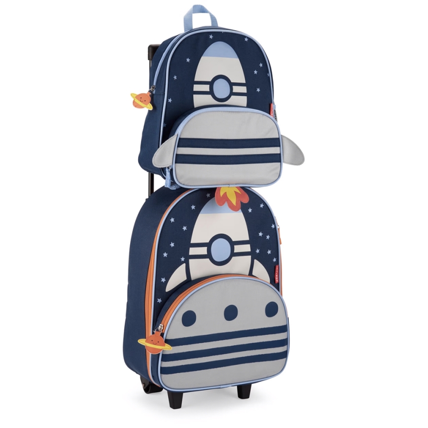 Skip Hop - Children's travel suitcase SPARK STYLE space rocket