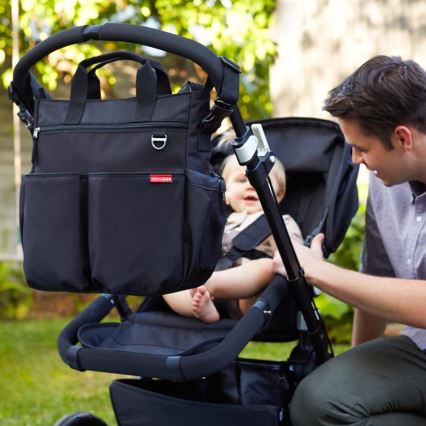 Skip Hop - DUO SIGNATURE Stroller Diaper Bag, Black
