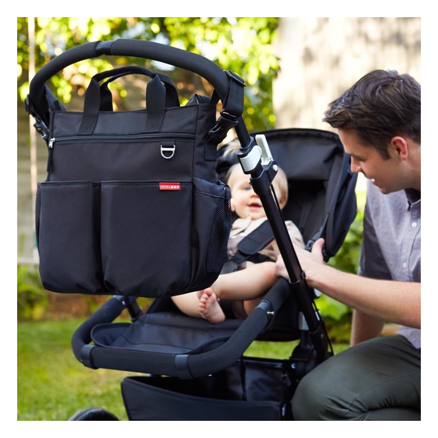 Skip Hop - DUO SIGNATURE Stroller Diaper Bag, Black