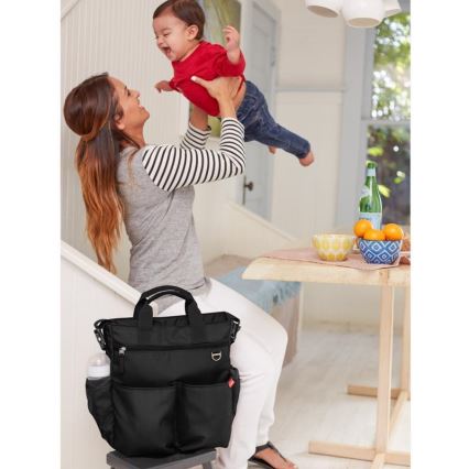 Skip Hop - DUO SIGNATURE Stroller Diaper Bag, Black