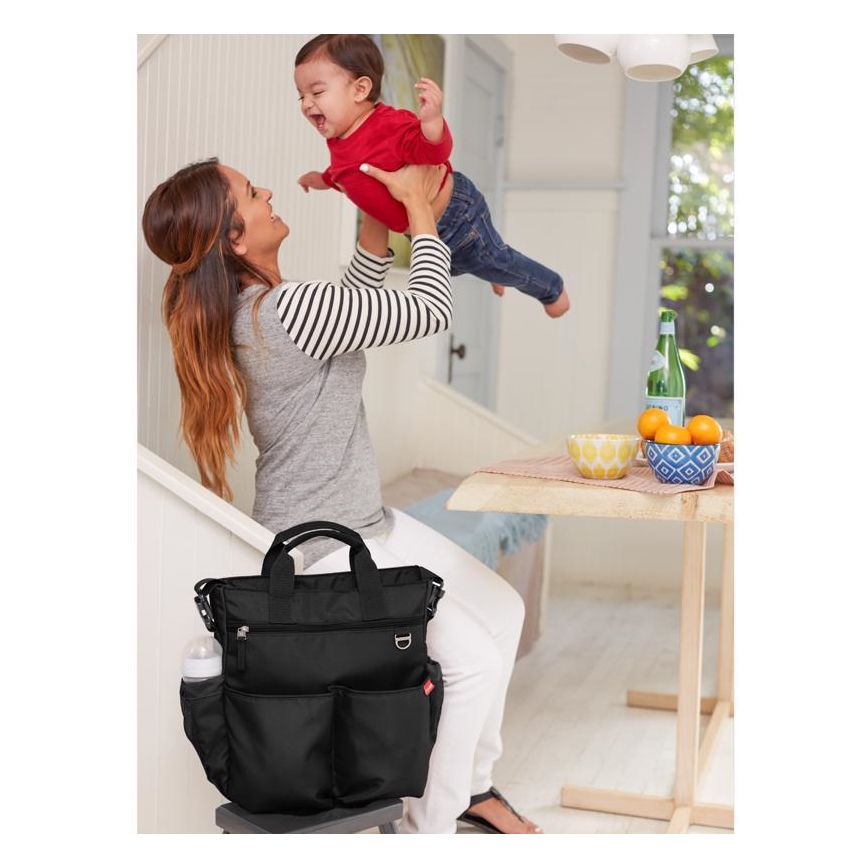 Skip Hop - DUO SIGNATURE Stroller Diaper Bag, Black