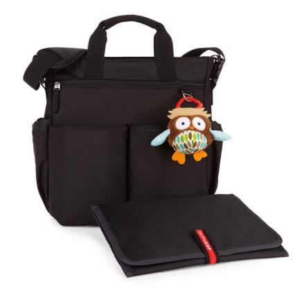 Skip Hop - DUO SIGNATURE Stroller Diaper Bag, Black