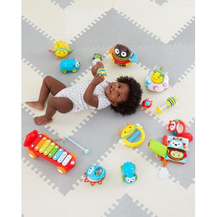 Skip Hop - Foam puzzle 72pcs grey/beige