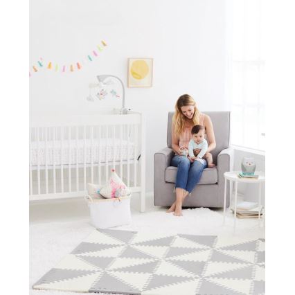 Skip Hop - Foam puzzle 72pcs grey/beige