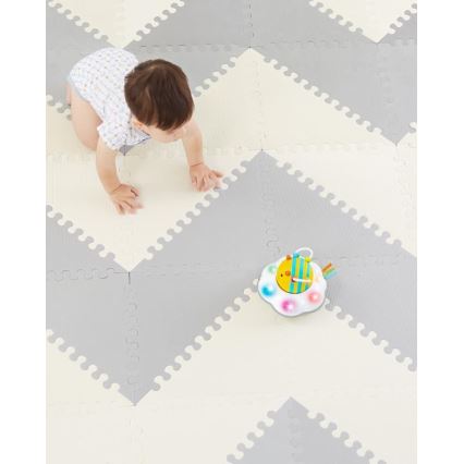 Skip Hop - Foam puzzle 72pcs grey/beige