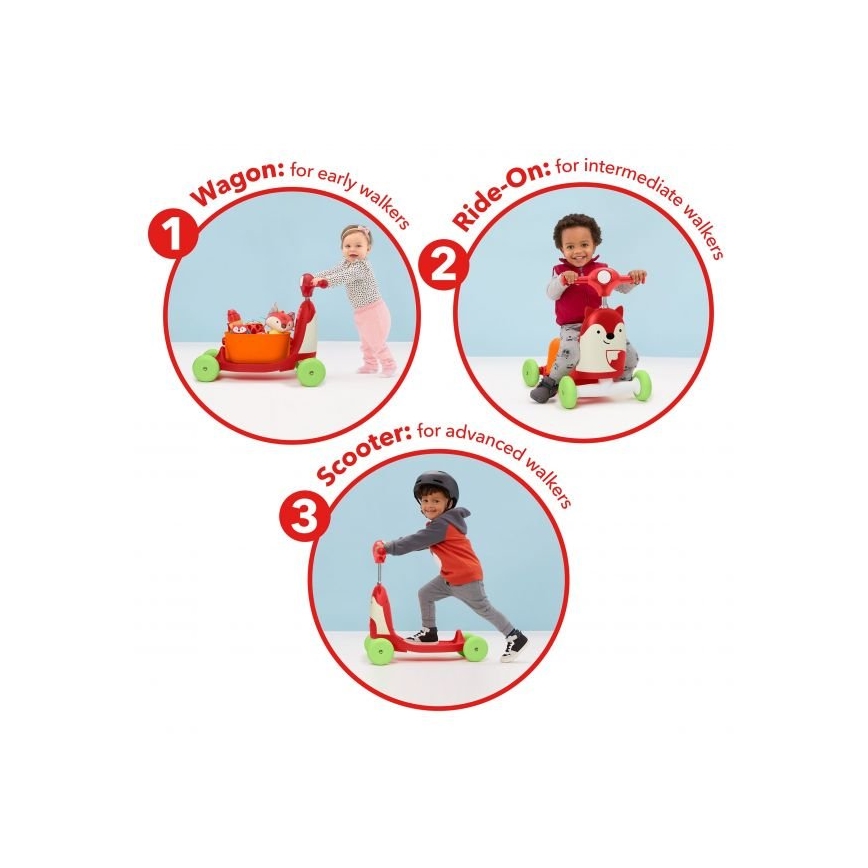 Skip Hop - Push bike 3in1 ZOO fox