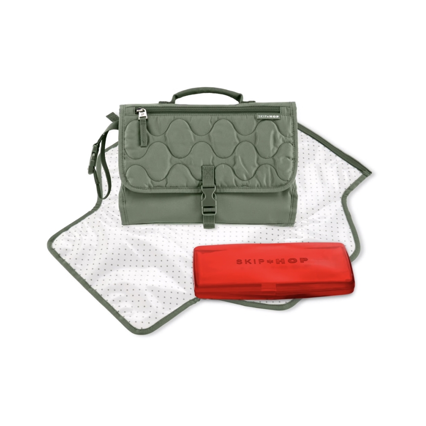 Skip Hop - Travel changing mat and bag 2in1 PRONTO green