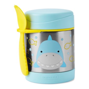 Skip Hop - ZOO Shark 325 ml food thermos with spoon/fork