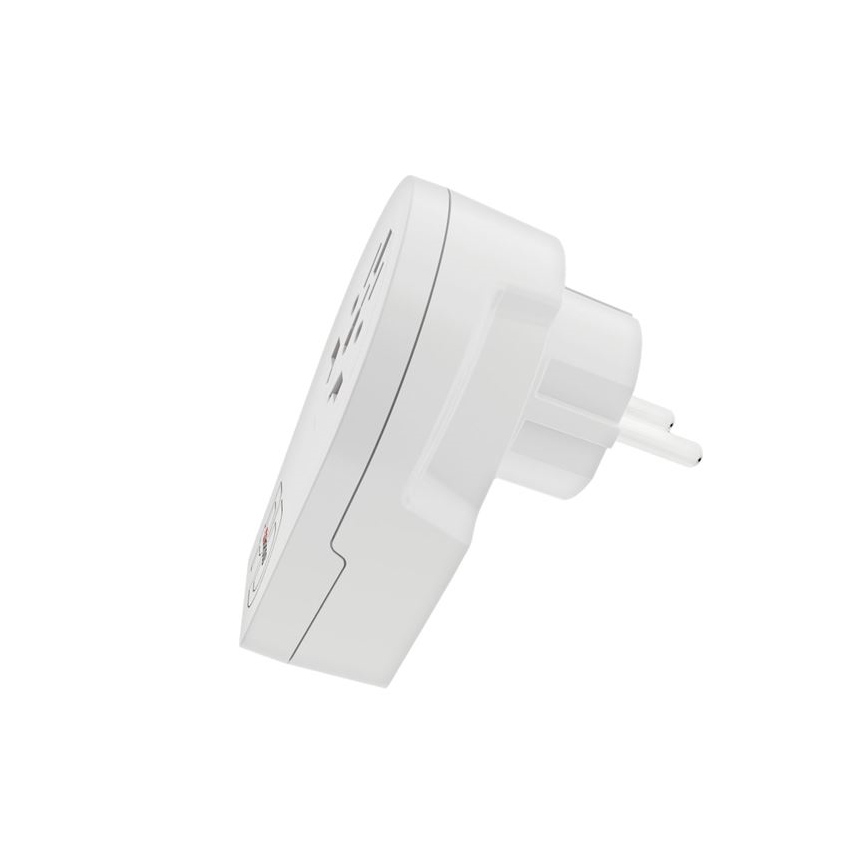 Europe USB C20PD Travel Adapter for Visitors to the Czech Republic, USB-C 20W, Type E/F