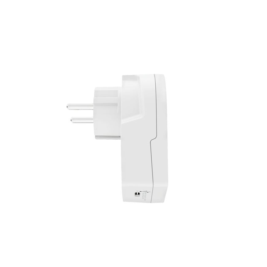 Europe USB C20PD Travel Adapter for Visitors to the Czech Republic, USB-C 20W, Type E/F