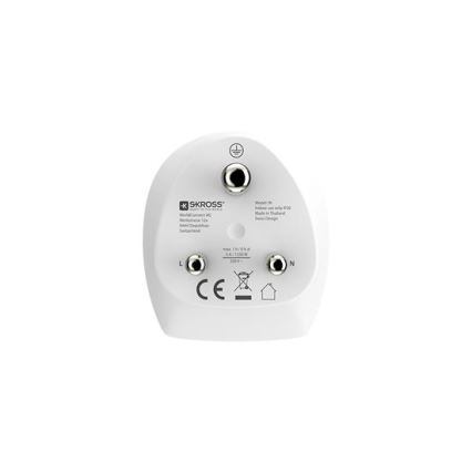 Travel Adapter for India — Type D