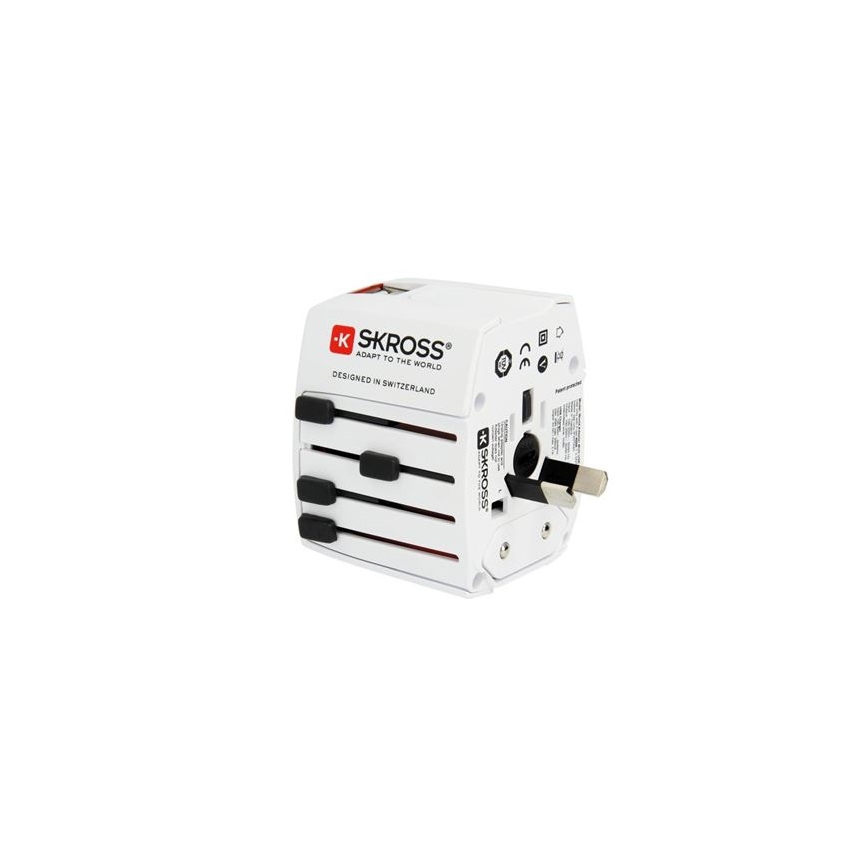 Travel adapter for South Africa, Africa and the Middle East — Type M