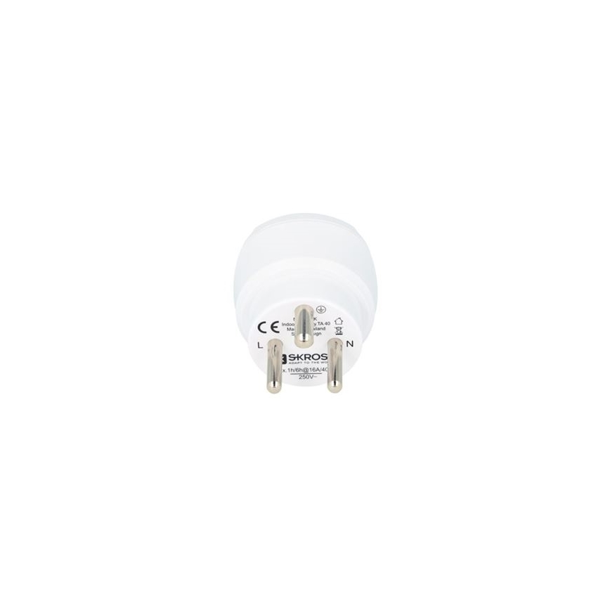 Travel Adapter for Denmark – Type K