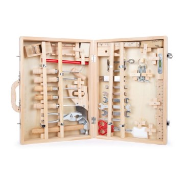Small Foot - Case with wooden tools Deluxe