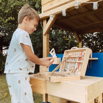 Small Foot - Case with wooden tools Deluxe