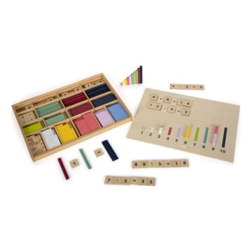 Small Foot - Counting in a wooden box Educate
