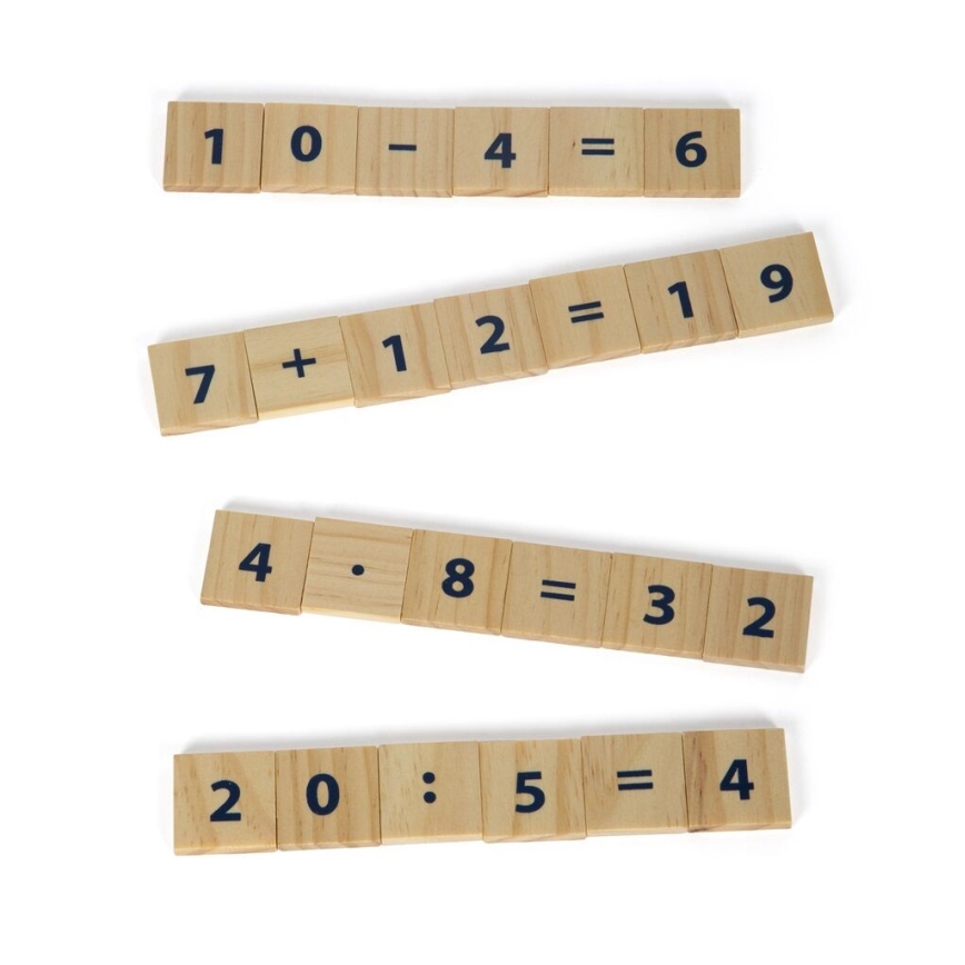 Small Foot - Counting in a wooden box Educate