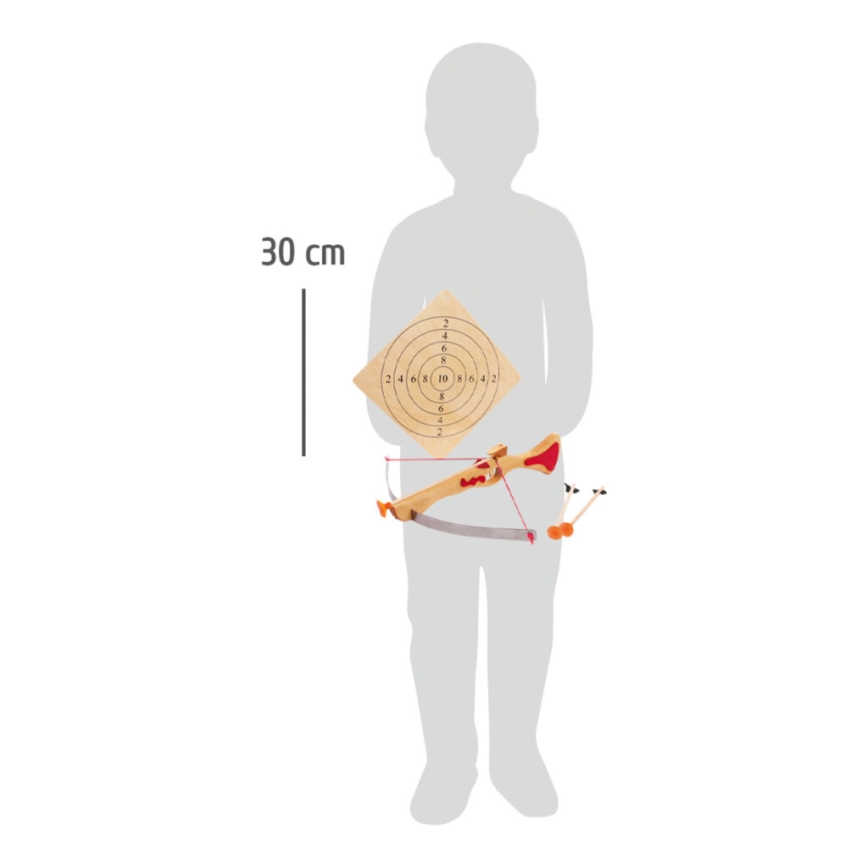 Small Foot - Large crossbow with arrows and target