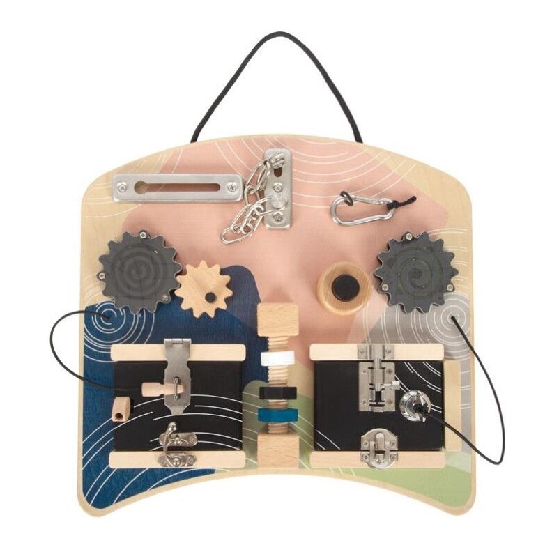 Small Foot - Motor board with locks and rotating elements