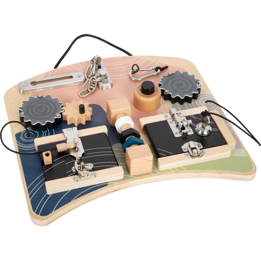 Small Foot - Motor board with locks and rotating elements