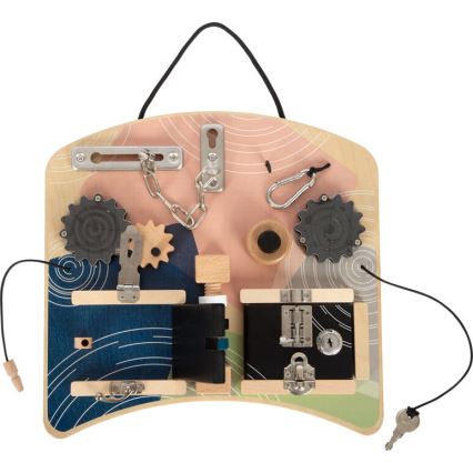 Small Foot - Motor board with locks and rotating elements