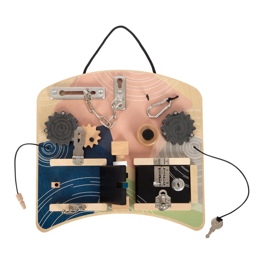 Small Foot - Motor board with locks and rotating elements
