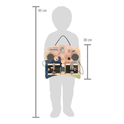Small Foot - Motor board with locks and rotating elements