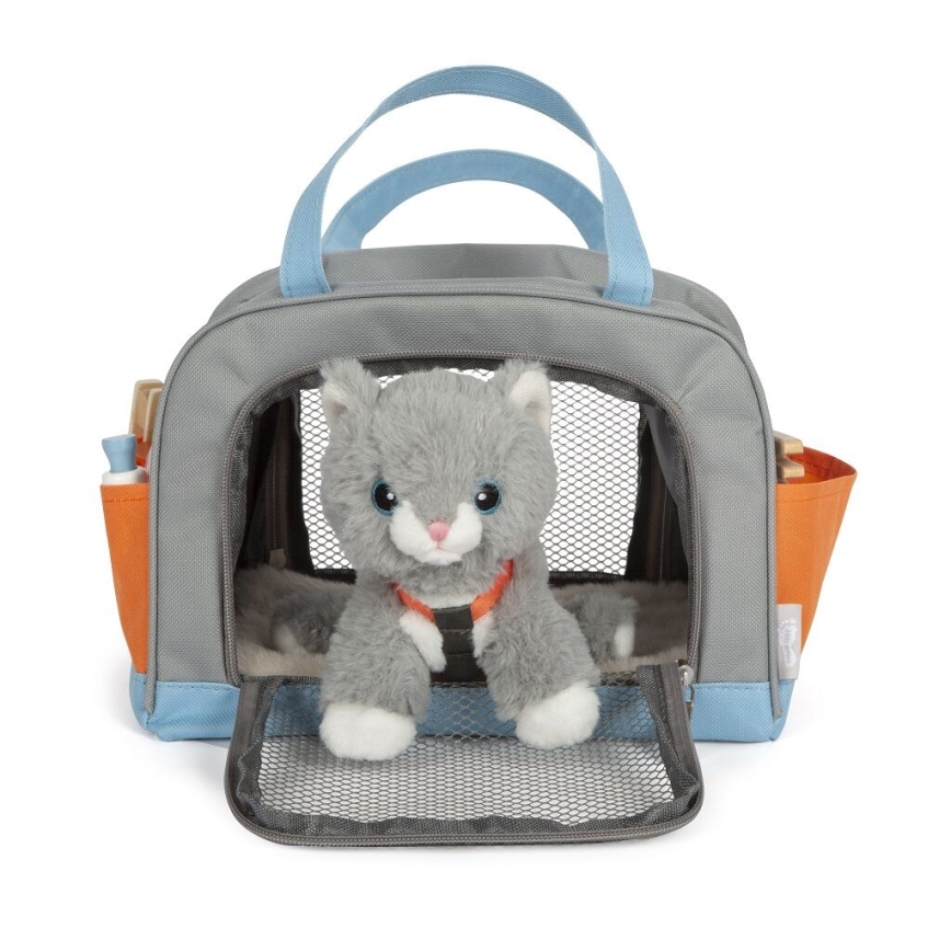 Small Foot - Plush cat with care kit